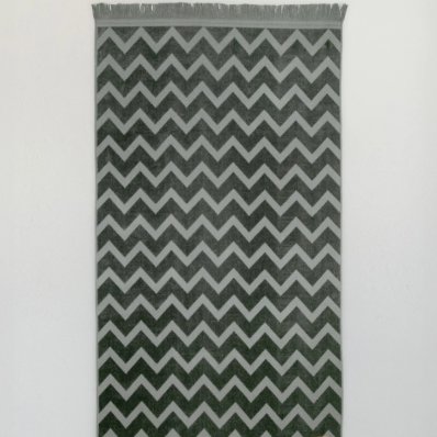 Πετσέτα Θαλάσσης Vida Dark Gray Jacquard Nima Home