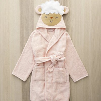 Βρεφικό Μπουρνούζι (4 Ετών) Little Sheep Nima Kids