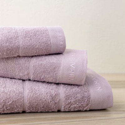 Σετ Πετσέτες Μπάνιου (3τμχ) Essence Lilac Nima Home