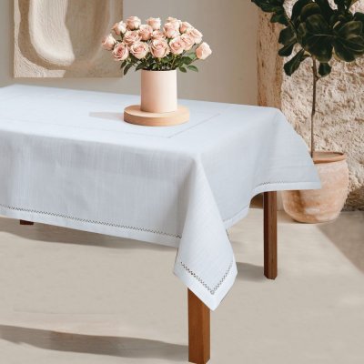 Σετ Τραπεζομάντηλο (165x260) + Πετσέτες 4002 Off White Dimeco