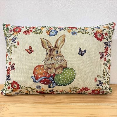 Πασχαλινή Διακοσμητική Μαξιλαροθήκη (35x50) Easter Bunny Dimeco