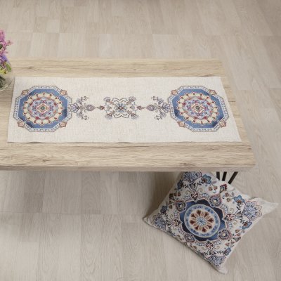 Σετ Σεμέν + Πετσετάκια (3τμχ) Morena Blue Dimeco