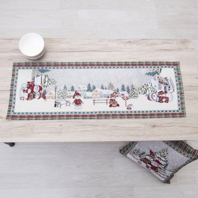 Σετ Χριστουγεννιάτικα Σεμέν + Πετσετάκια (3τμχ) 8944 Dimeco
