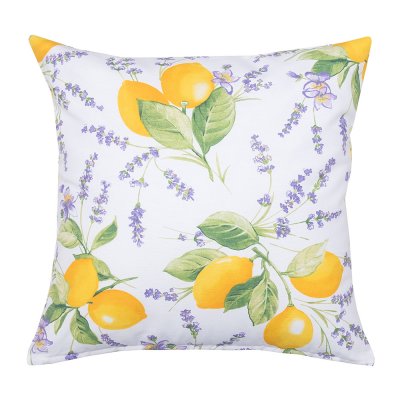 Διακοσμητική Μαξιλαροθήκη Lemon Dimeco