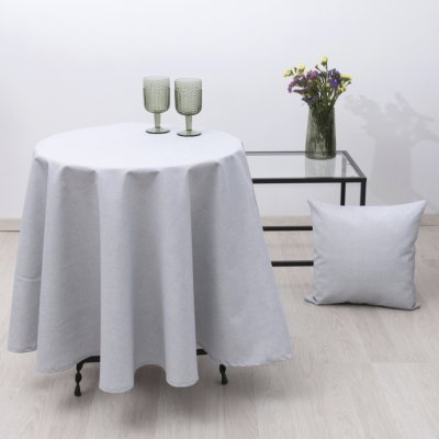 Τραπεζομάντηλο Ροτόντα (O180) 5403 Light Gray Dimeco