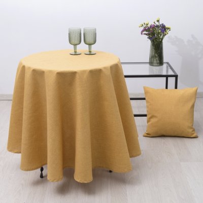 Τραπεζομάντηλο Ροτόντα (O180) 5403 Yellow Dimeco