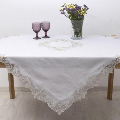 Τραπεζομάντηλο (140x140) 2134 Gray Dimeco