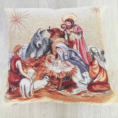 Χριστουγεννιάτικη Διακοσμητική Μαξιλαροθήκη 8948-2 Red Dimeco