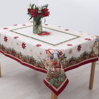 Χριστουγεννιάτικο Τραπεζομάντηλο (140x180) 8949 Dimeco