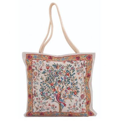 Τσάντα Θαλάσσης Alina Beige Dimeco