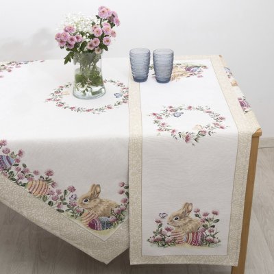 Πασχαλινή Τραβέρσα (45x140) Easter Flower Dimeco