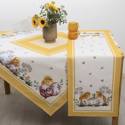 Πασχαλινή Τραβέρσα (35x100) Easter Chick Dimeco