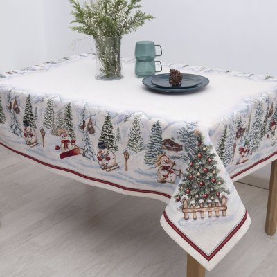 Χριστουγεννιάτικο Τραπεζομάντηλο (140x220) 8955 Dimeco