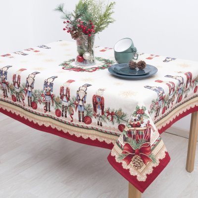 Χριστουγεννιάτικο Τραπεζομάντηλο (140x220) 8945 Red Dimeco