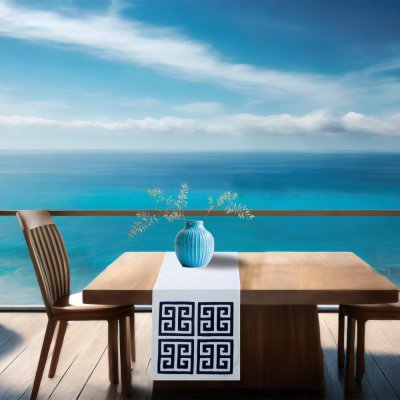 Τραβέρσα (40x170) ZY-1255 Blue Dimeco