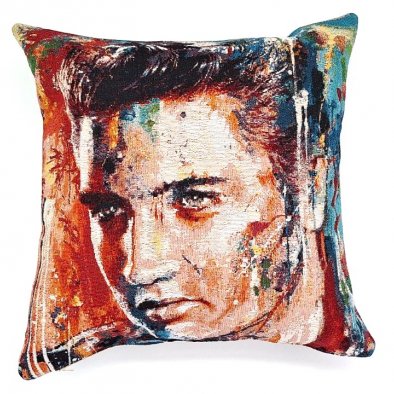 Διακοσμητική Μαξιλαροθήκη Elvis Presley Dimeco