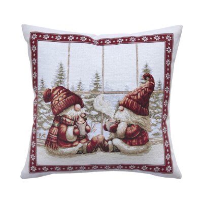 Χριστουγεννιάτικη Διακοσμητική Μαξιλαροθήκη 8957 Dimeco