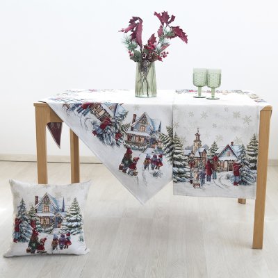 Σετ Χριστουγεννιάτικα Σεμέν + Πετσετάκια (3τμχ) 8960 Dimeco