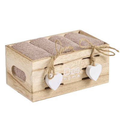 Σετ Πετσέτες Χεριών (4τμχ) Soft 4008 Das Home