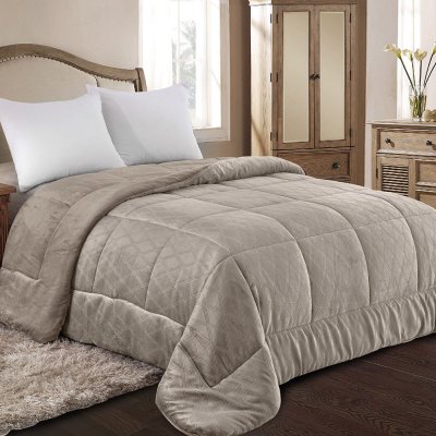 Κουβερτοπάπλωμα Μονό 812 Taupe Adam Home