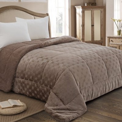 Κουβερτοπάπλωμα Ημίδιπλο 825 Brown Adam Home