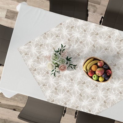 Καρέ (90x90) Diva 090 Mocca Lino Home