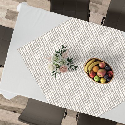 Καρέ (90x90) Corteo 090 Mocca Lino Home