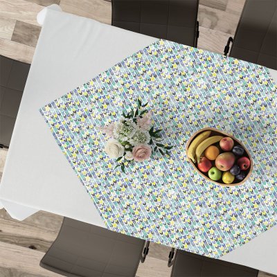 Καρέ (90x90) Turqueta 601 Petrol Lino Home