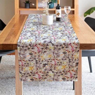 Τραβέρσα Jazmin 901 Taupe Lino Home