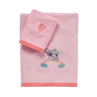 Σετ Πετσέτες Βρεφικές (2τμχ) Fun 4934 Das Kids