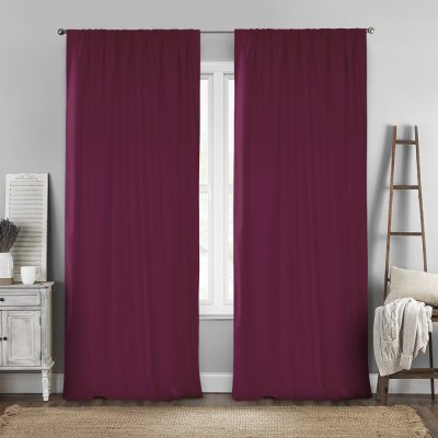 Κουρτίνα (140x280) Με Τρέσα Renas 99 Magenta Lino Home
