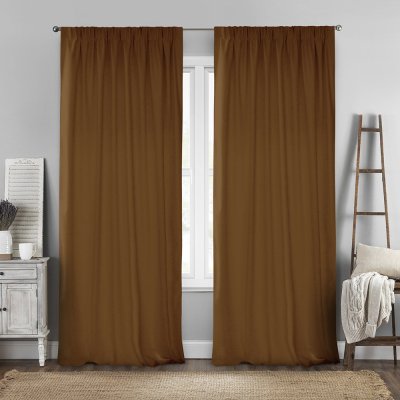 Κουρτίνα (300x280) Με Τρέσα Renas 216 Tabac Lino Home