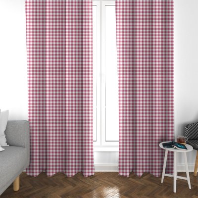 Κουρτίνα (135x270) Με Τρέσα Menorca 301 Pink Lino Home