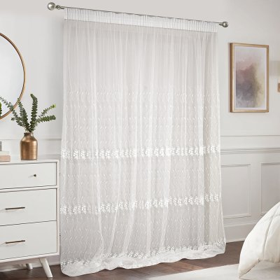 Κουρτίνα (300x280) Με Τρέσα Resio White Lino Home