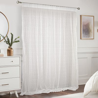 Κουρτίνα (300x280) Με Τρέσα Bario White Lino Home