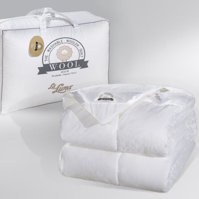 Πάπλωμα Μάλλινο Κούνιας Wool Natural La Luna