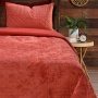 Σετ Κουβερλί Υπέρδιπλο Manta Red Lino Home