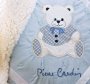 Κουβέρτα Fleece Κούνιας Teddy Blue Pierre Cardin