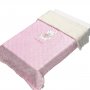 Κουβέρτα Fleece Κούνιας Teddy Pink Pierre Cardin