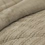 Κουβερτοπάπλωμα Υπέρδιπλο Stacy Taupe Lino Home