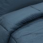 Πάπλωμα Μονό Colcha Blue Lino Home
