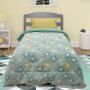 Φωσφοριζέ Κουβερτοπάπλωμα Μονό Ster Mint Lino Home