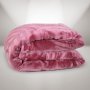 Κουβέρτα Βελουτέ Υπέρδιπλη Cobertor Emb Apple Lino Home