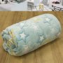 Φωσφοριζέ Κουβέρτα Fleece Μονή Ster Mint Lino Home