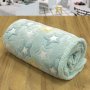 Φωσφοριζέ Κουβέρτα Fleece Sherpa Μονή Ster Mint Lino Home