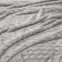 Κουβέρτα Fleece Υπέρδιπλη Lofti Ασημί Lino Home