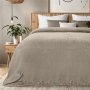 Κουβέρτα Fleece Υπέρδιπλη Lofti Taupe Lino Home