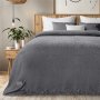 Κουβέρτα Fleece Υπέρδιπλη Lofti Γκρι Lino Home