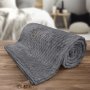 Κουβέρτα Fleece Υπέρδιπλη Lofti Γκρι Lino Home
