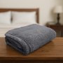 Κουβέρτα Fleece Μονή Sherpa Lofti Γκρι Lino Home